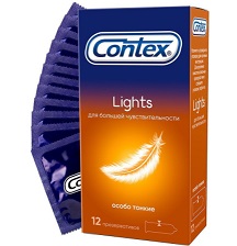 Contex (Контекс) презервативы Lights особо тонкие 12шт