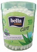 Bella Cotton (Белла) ватные палочки с экстрактом Алоэ 100 шт, Торунский завод перевязочных материалов