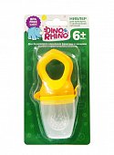 Ниблер сеточка для прикорма 6месяцев+ силикон Дино и Рино (Dino & Rhino), 1 шт, Ideal Housware